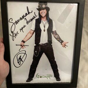 Michael Godard Signed Photo framed